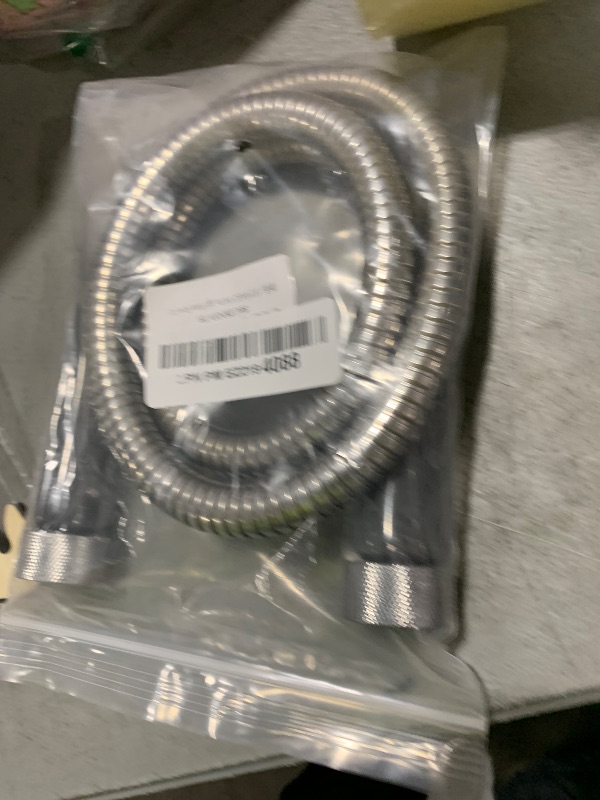 Photo 1 of SKYWARD 304 Stainless Steel short Garden Hose 4 ft with Female to Female Metal Connector,Easy to Use & Store, Anti-Leakage Hose, High Water Flow (4ft)