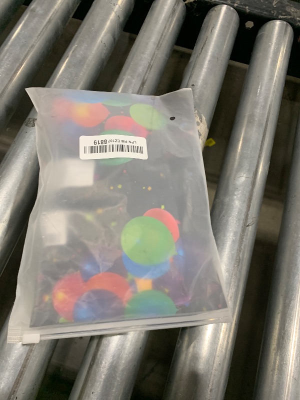 Photo 1 of 100 Pcs UV Neon Balloons ,Neon Glow Party Balloons UV Black Light Balloons Glow in the dark for Birthday Decorations Wedding Glow Party Supplies Blacklight Reactive Fluorescent Balloons