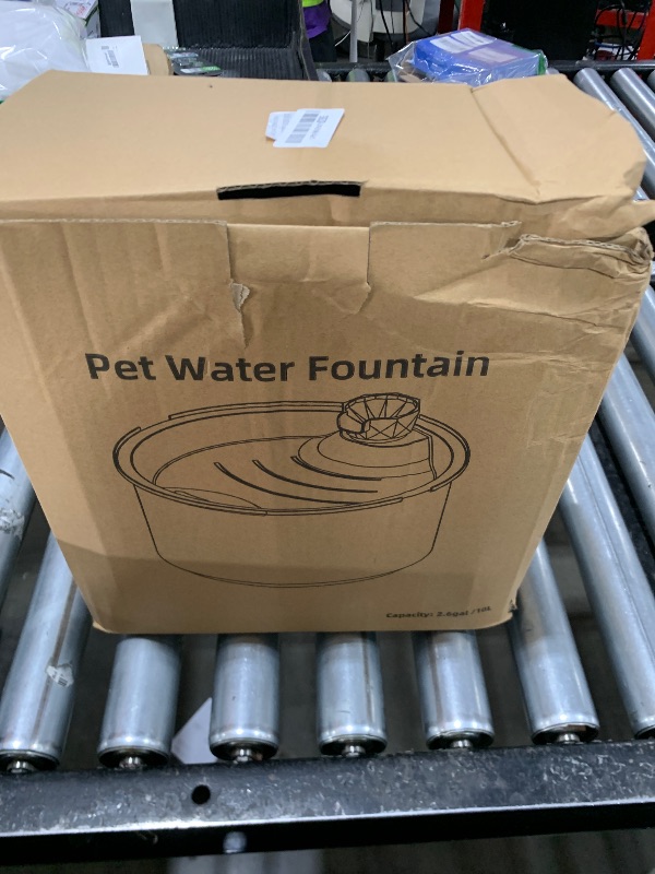 Photo 1 of Stainless Steel Dog Water Fountain 