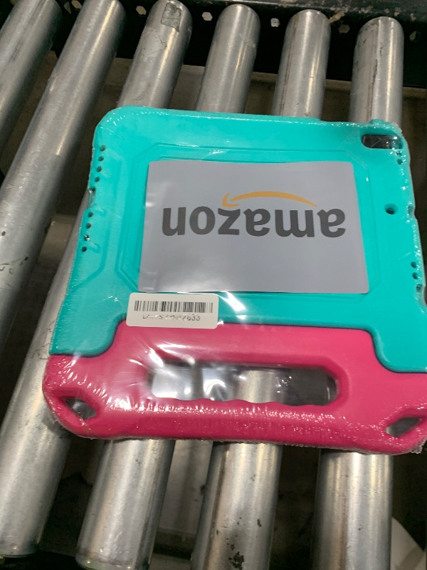 Photo 1 of YIHE Kids Case for iPad 9.7 Inch with Screen Protector, Shockproof Handle Convertible Stand Case for iPad 9.7 6th/5th Generation 2018/2017, iPad Air 2/1& iPad Pro 9.7, Cyan&Pink