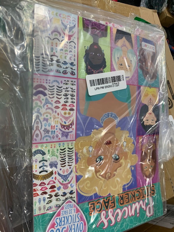 Photo 1 of Bendon Create-A-Face Sticker Pad (Princess)