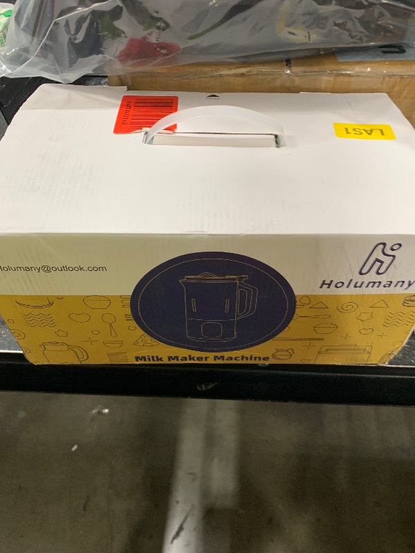 Photo 1 of Holumany Nut Milk Maker, 35oz Automatic Milk Maker for Homemade Almond, Oat, Soy Milk, Plant-Based Milk and Non-Dairy Beverages, Milk Maker Machine with Delay Start/Keep Warm/Self Clean/Boil Water