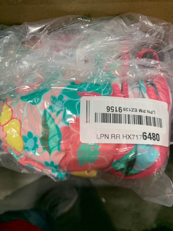 Photo 1 of Kanu Surf Girls' Melanie Beach Sport 2-pc UPF 50+ Banded Tankini, Gianna Coral,12
