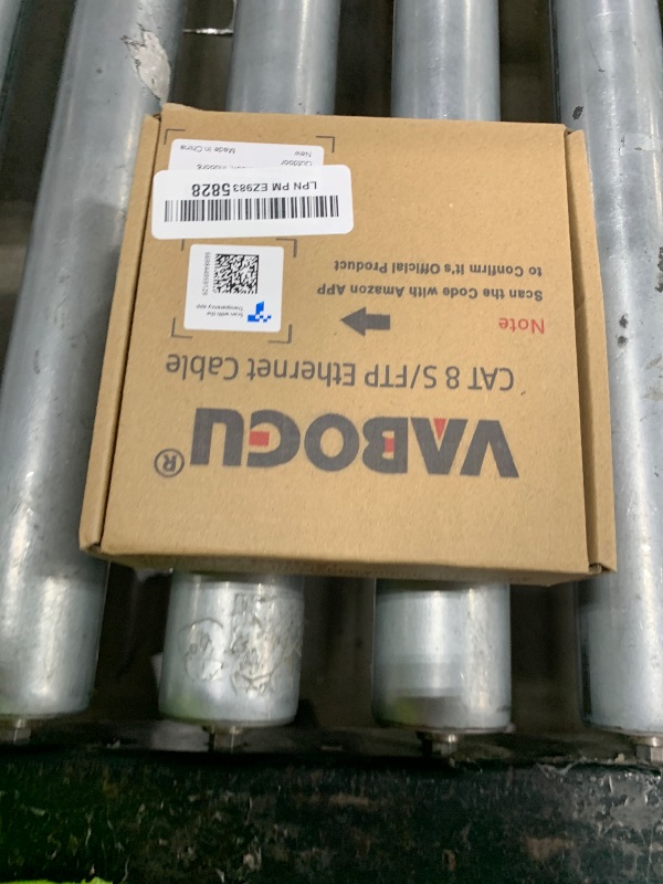 Photo 1 of Vabogu Cat 8 Ethernet Cable, 30ft Heavy Duty High Speed Internet Network Cable, Professional LAN Cable, 26AWG, 2000Mhz 40Gbps with Gold Plated RJ45 Connector, Shielded in Wall, Indoor&Outdoor