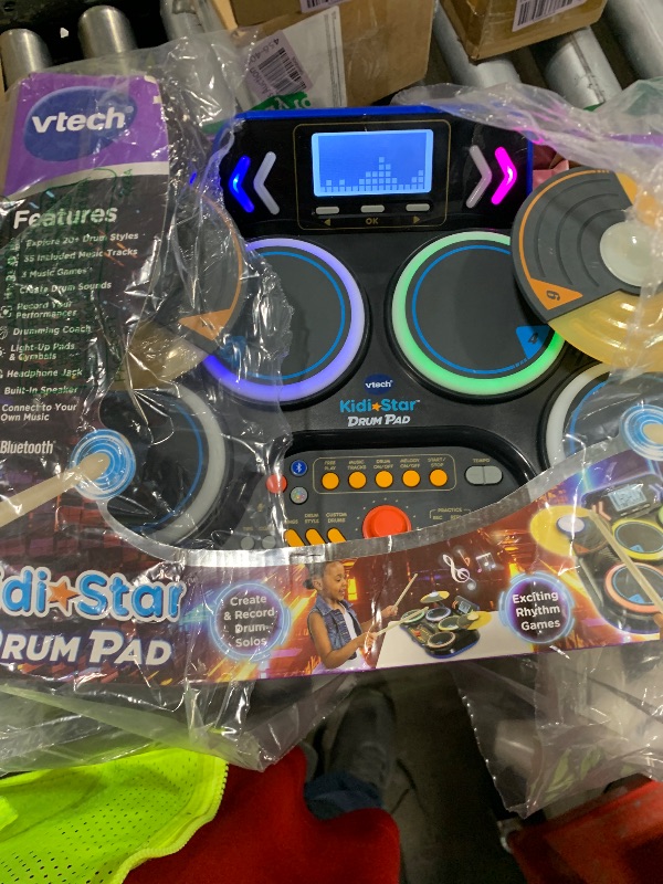 Photo 1 of VTech Kidi Star Drum Pad, Black