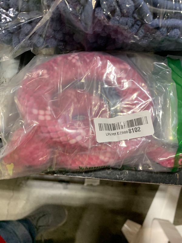 Photo 1 of MGZTTHW Giant Stuffed Snake, 27 in Lifelike Plush Snake for Kids' Birthday Present or Party Prank Prop (Pink)