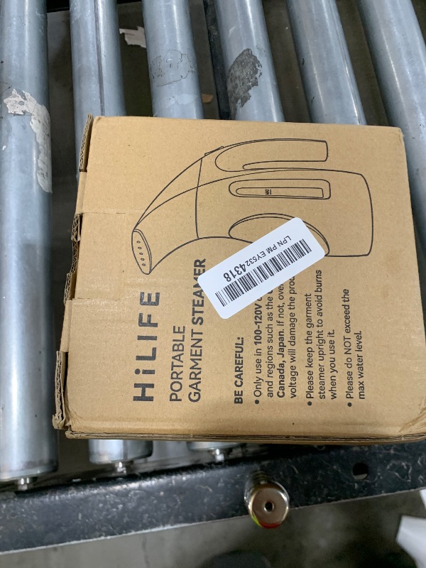 Photo 1 of HiLIFE Steamer for Clothes, Portable Handheld Design, 240ml Big Capacity, 700W, Strong Penetrating Steam, Removes Wrinkle, for Home, Office(ONLY FOR 120V)