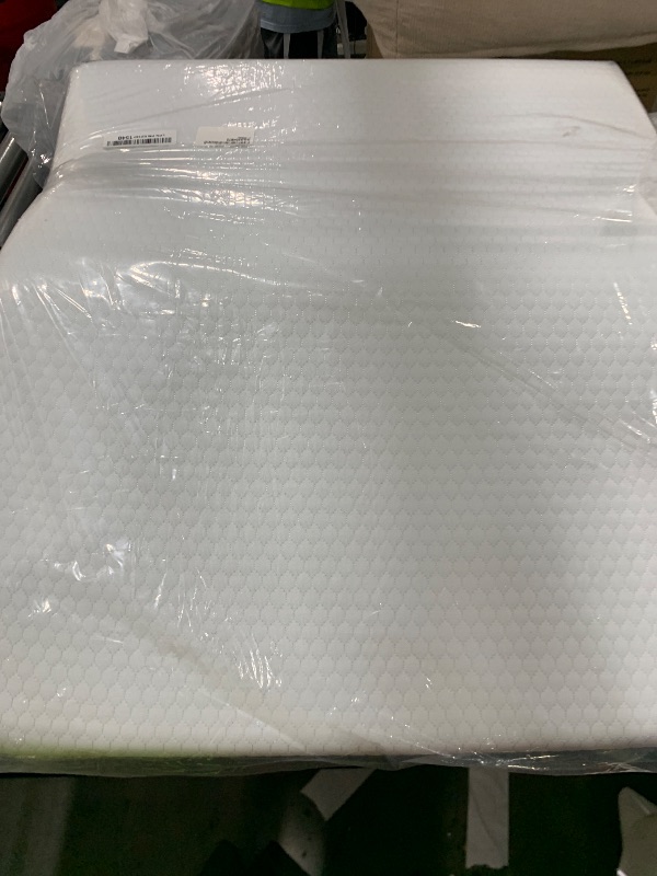 Photo 1 of Bedluxe Leg Pillow, 8inch Leg Elevating Pillow for After Surgery, Blood Circulation, Leg Wedge Pillow for Side Sleeping, Leg Rest for Swelling, Cooling Gel Memory Foam Top, White/Grey