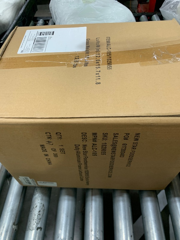Photo 1 of New Star Foodservice 1029055 Extra Heavy Duty Aluminum Frame Vegetable Slicer Lettuce Cutter