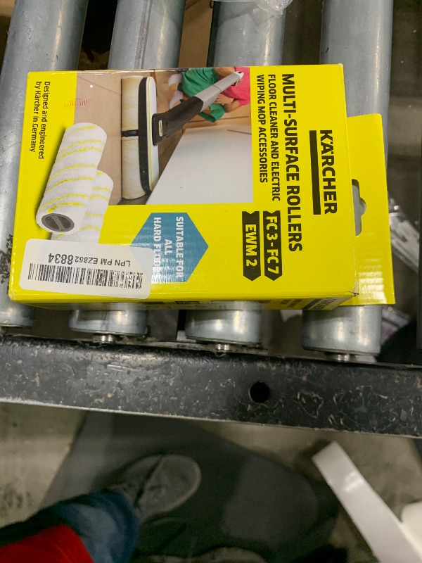 Photo 1 of Kärcher Microfiber Multi Surface Rollers for Karcher FC3, FC5, FC7 Electric Floor Cleaners - 2 Pack