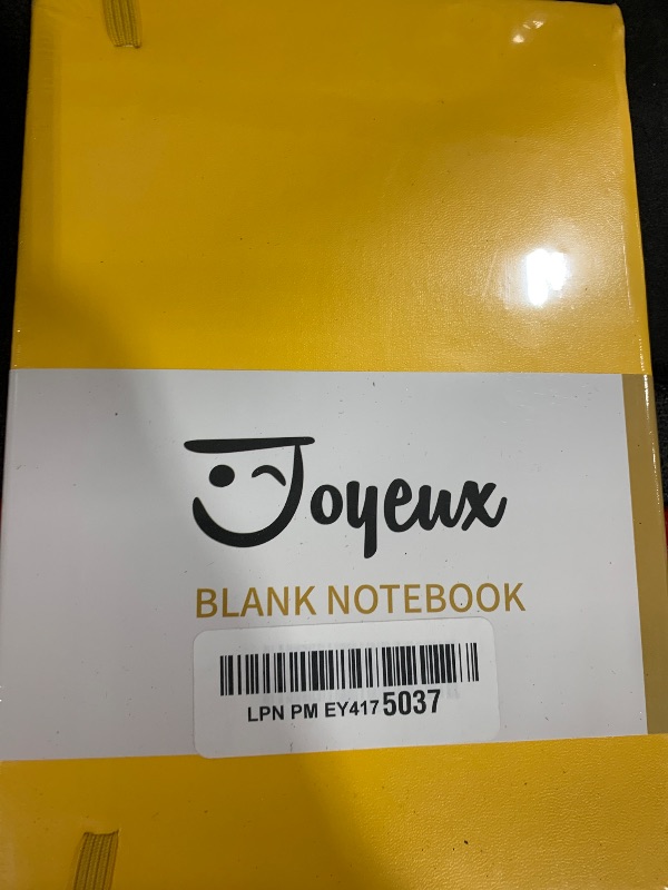 Photo 1 of JOYEUX Blank Journal Notebook, A5, 160 Pages 100 Gsm Thick Sketch Books Hardcover Journal for Writing, 5.7 inches x 8 inches Notebooks for Work, Study (Orange)