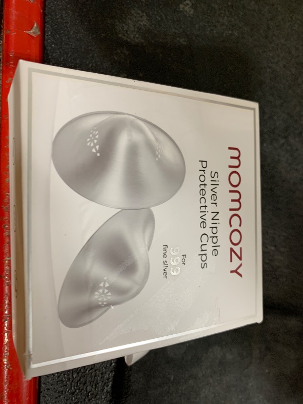 Photo 1 of Premium 999 Silver Nursing Cups – Breathable XXL Nipple Shields for Breastfeeding