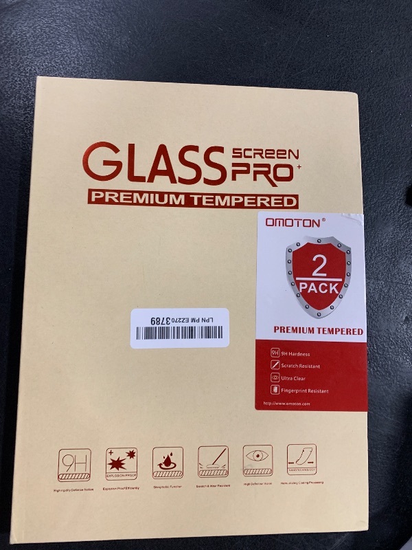 Photo 1 of OMOTON Screen Protector for Samsung Galaxy Tab A9 Plus 5G Tablet, [2 Pack] /Case Friendly/Alignment Frame/Tempered Glass (11 Inch, 2023 Released), Not for Tab A9