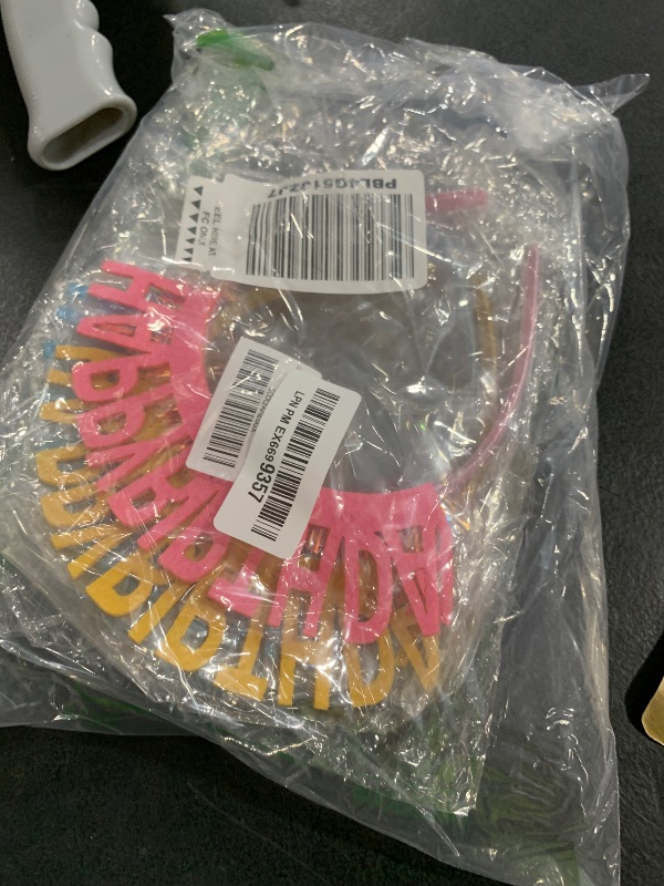 Photo 1 of Kunyeah 5Pcs Girl's Glitter Birthday Crown Tiara Set, Party Hair Hoops and Accessories