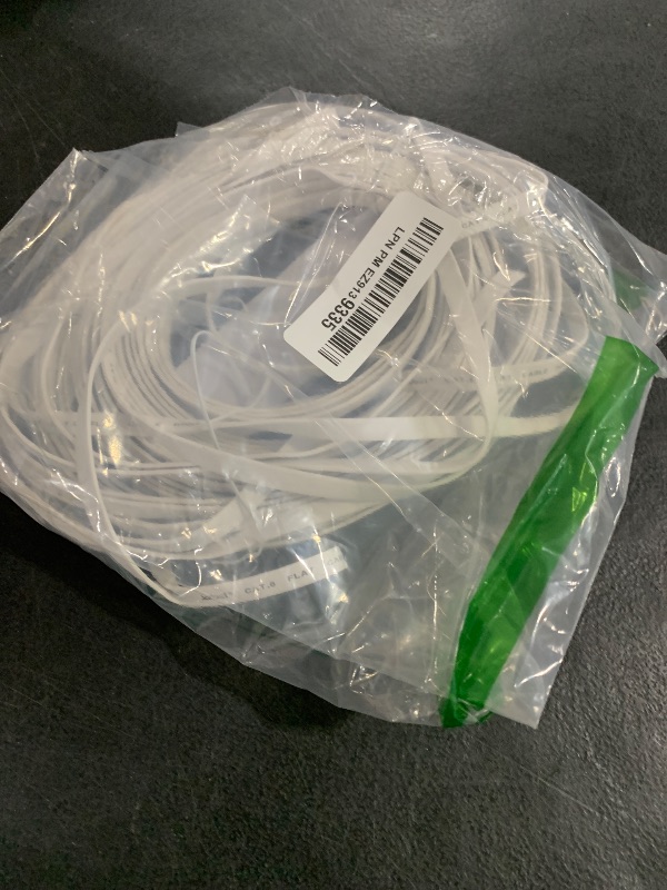 Photo 1 of Jadaol Cat 6 Ethernet Cable 50 ft, Outdoor & Indoor 10Gbps Support Cat8 Cat7 Network, Flat RJ45 Internet LAN Computer Patch Cable for Router, Modem, Switch, Gaming Consoles, Streaming Devices, White