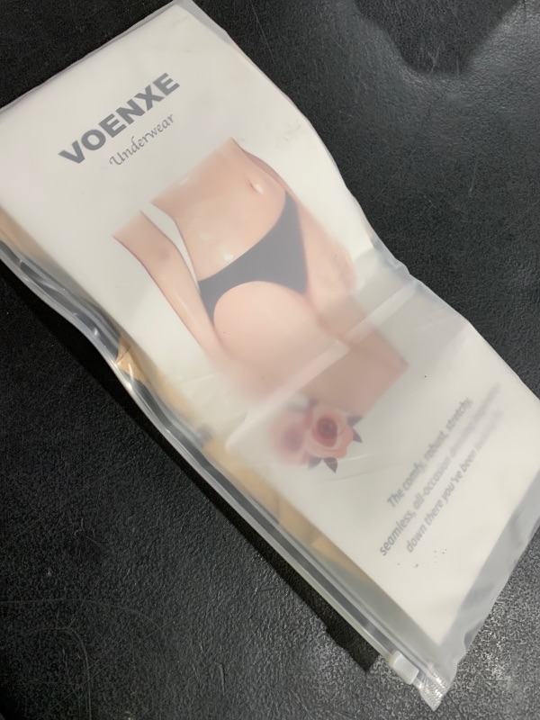 Photo 1 of voenxe Women Bikini Underwear,Seamless Breathable Ladies Panties,No Show Comfortable Briefs Undies for Women,Hipster,5-Pack