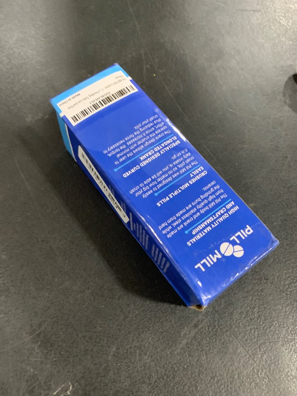 Photo 1 of Pill Mill Pill Crusher - Crushes Multiple Tablets to a Fine Powder - Metal Pill Grinder - Tablet Pulverizer Suitable for Travel - Great Feeding Tube use and Pets