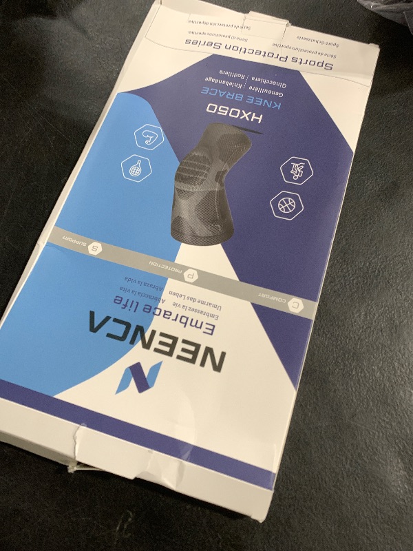 Photo 1 of NEENCA Professional Knee Brace for Pain Relief, Medical Knee Compression Sleeve, Knee Support with Horizontal Knit Tech for Meniscus Tear, ACL, Arthritis, Joint Pain, Runner, Workout- FSA/HSA APPROVED