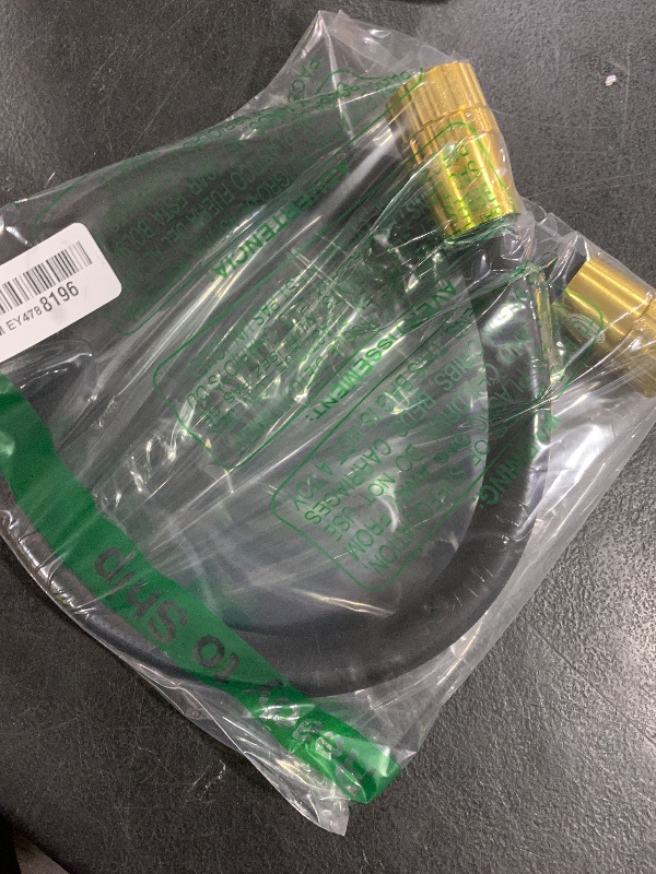 Photo 1 of Giraffe Tools Leader Hose 2ft x 5/8", Short Water Hose Heavy Duty for Hose Reel, Lightweight, Flexible with Female Female Fittings