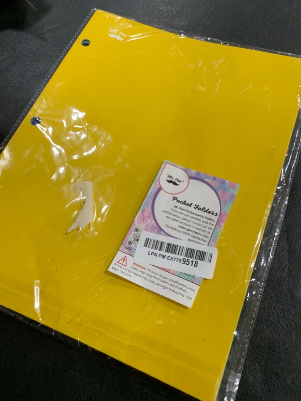 Photo 1 of Mr. Pen- 4 Pocket Folders, 4 Pack, Vibrant Colors, 3 Hole Punched, School Folders with Pockets for 3 Ring Binder, Back to School Supplies