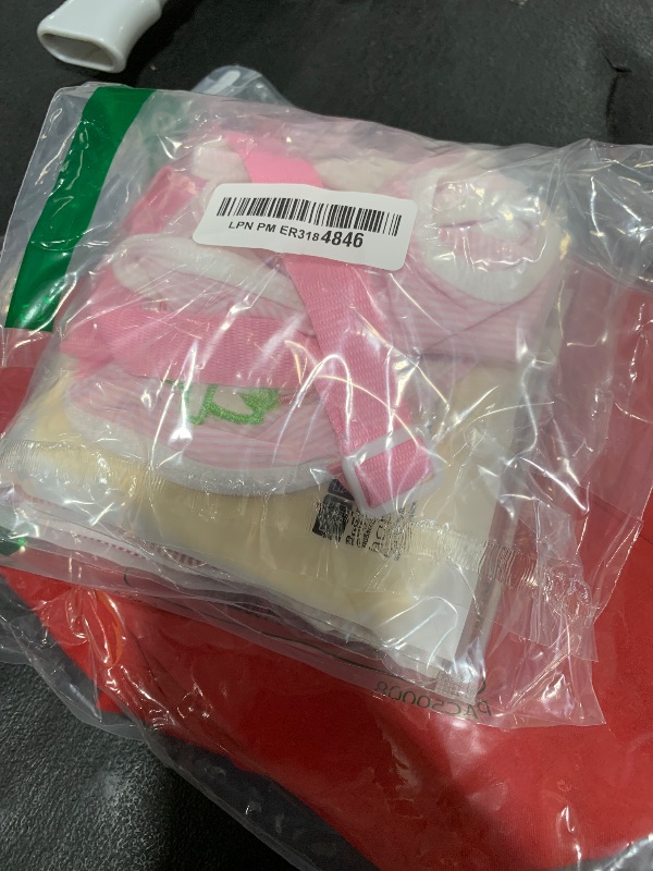 Photo 1 of Nuanchu 3 Pcs Female Dog Diaper Sanitary Panties with Adjustable Suspender, Washable Reusable Doggie Diapers for Small Medium Large Dog in Heat Period Menstrual Pet Cats Ducks(Fruit Pattern,L)