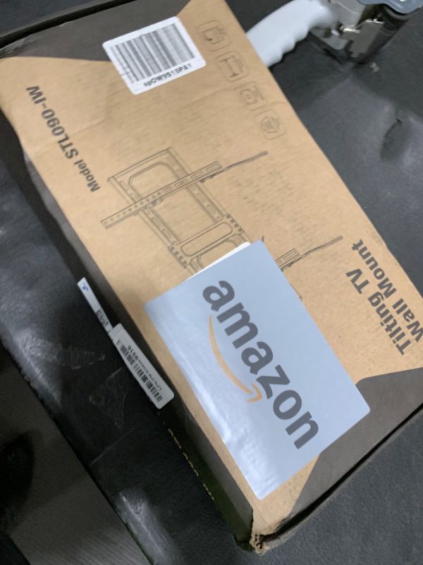 Photo 1 of IWORKBORAD 55 65 75 85 inch Low Profile TV Wall Mount for 32-90 '' TVs, Tilt TV Mount Bracket, Safe Lock & Quick Release, Max VESA 600x400mm, 24 inch Studs,132 lbs, Fit Most 55+ 75+ 85+ 86 TVs