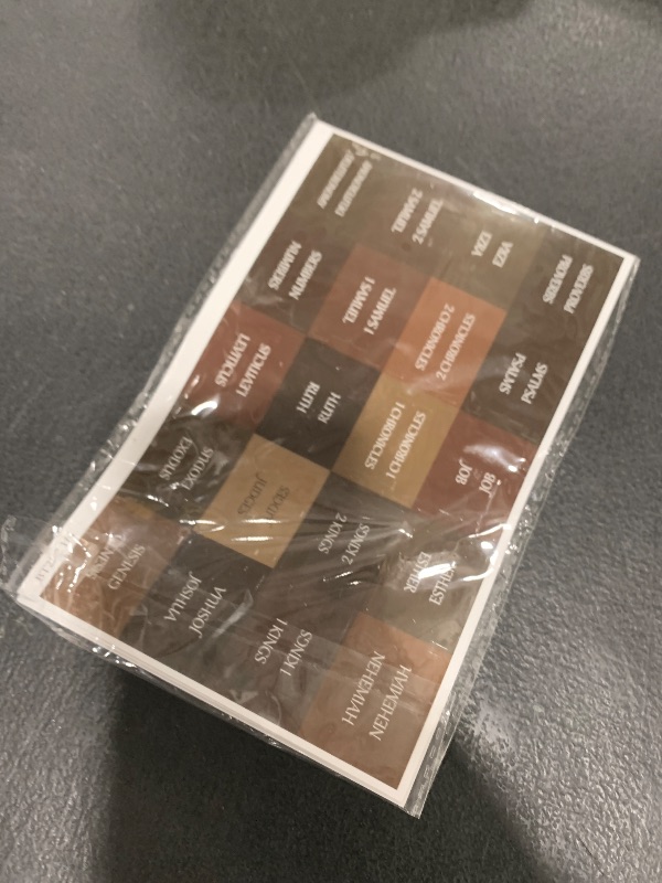 Photo 1 of Thinkor Reposition Laminated Bible Tabs, Large Print Stickers, Easy to Read & Apply Bible Tabs for Women & Man (Earthy Brown)