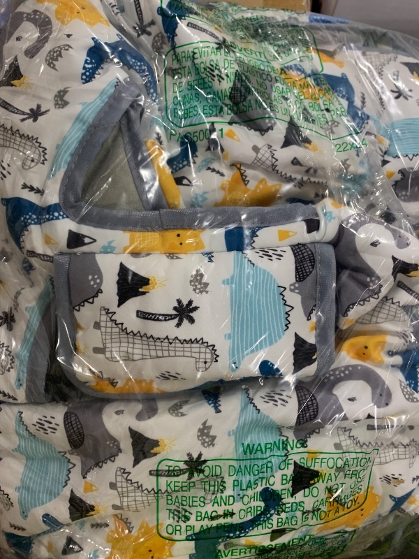 Photo 1 of Shopping Cart Cover for Baby/Toddler, Cozy High Chair Cover, with Removable seat positioner, Dinosaur