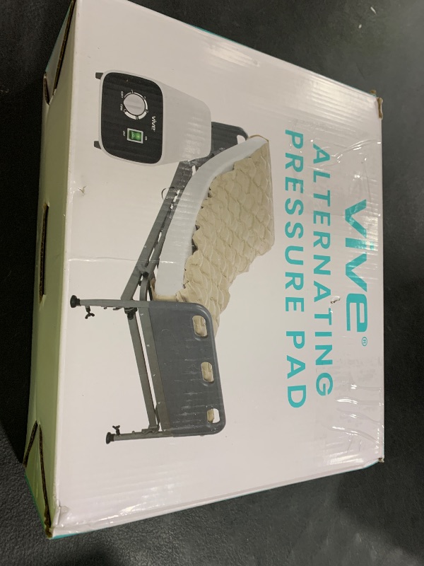 Photo 1 of Vive Alternating Air Pressure Mattress Pad - The Original Bed Sore Prevention Solution - Hospital Topper for Bedridden Patients - Includes Waterproof, Breathable Ulcer Cushion & Whisper Quiet Pump