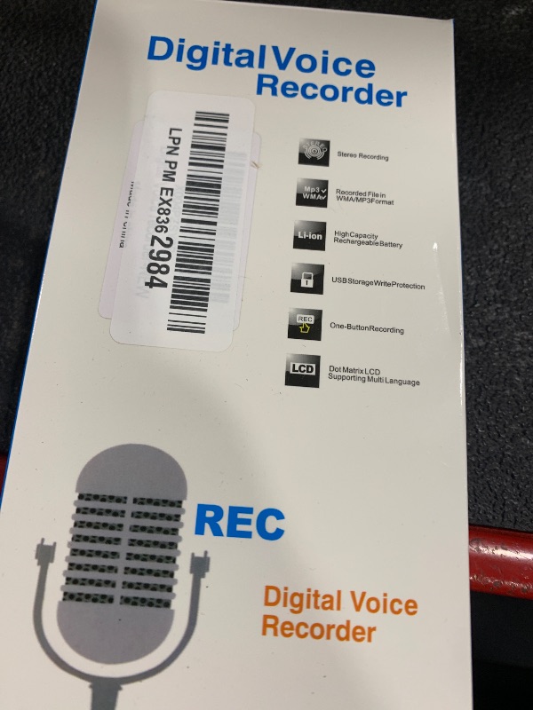 Photo 1 of Digital Voice recorder