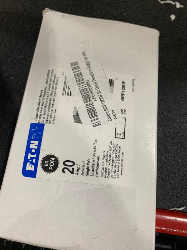 Photo 1 of Eaton BRP120DF Br Dual Function Af/gf 1p 20a