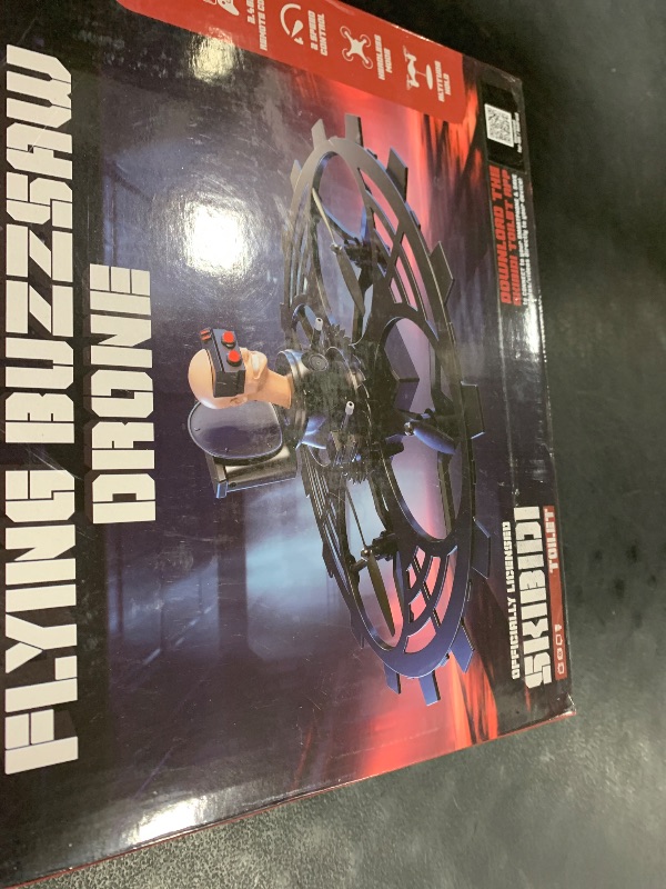 Photo 1 of Force1 Officially Licensed Skibidi Toilet Toy RC Drone - Flying Buzzsaw Drones with Camera, 1080p FPV Video Recording, Headless Mode, Altitude Hold, Speed Control, 2.4GHz Remote Control