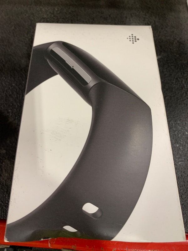 Photo 1 of Fitbit Charge 6 Fitness Tracker with Google apps, Heart Rate on Exercise Equipment, 6-Months Premium Membership Included, GPS, Health Tools and More, Obsidian/Black, One Size (S & L Bands Included)