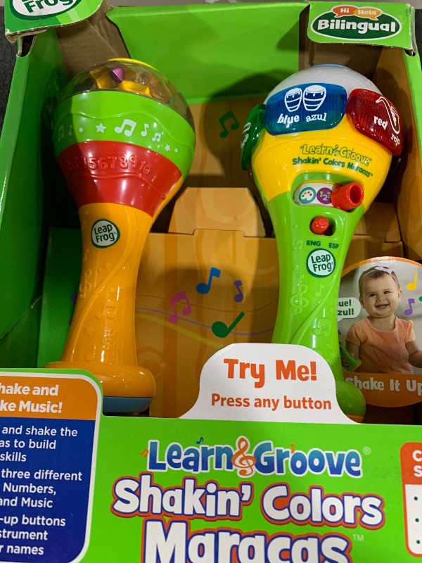 Photo 1 of LeapFrog Learn and Groove Shakin' Colors Maracas