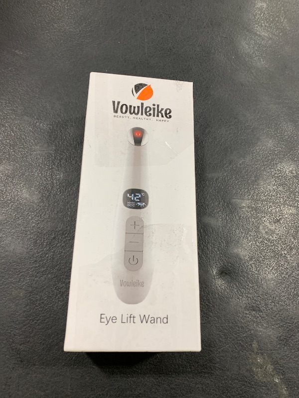 Photo 1 of Vowleike Eye Lift Wand, 3 in 1 Vibrating Red Light 98°F to 113°F LCD Display Eye Massager for Dry Eyes, Dark Circles and Puffiness, Electrical Face, Neck Sculpting Pen for Fine Lines and Wrinkles