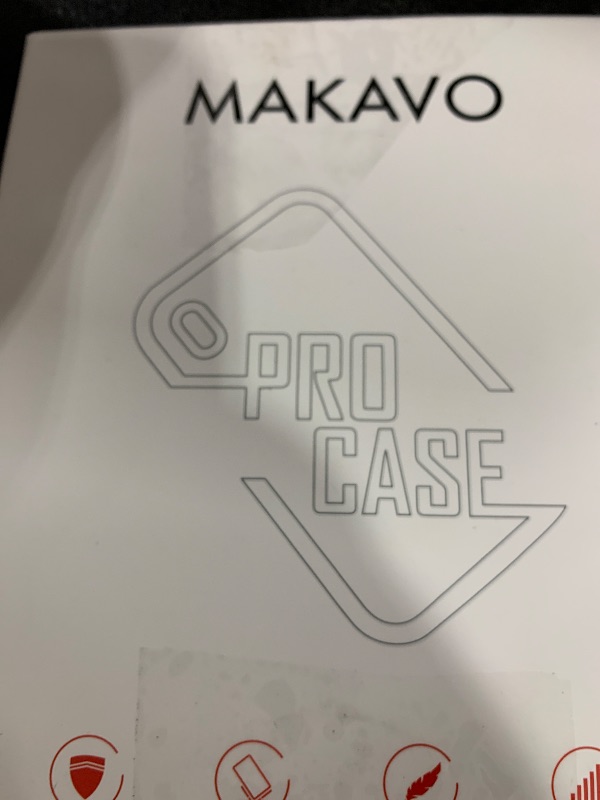 Photo 1 of MAKAVO Magnetic for Samsung Galaxy Z Fold 5 Case [Compatible with MagSafe] Slim Translucent Matte Hard Back & Soft Black Bumper, Military Grade Drop Proof Cover, Shockproof Phone Case