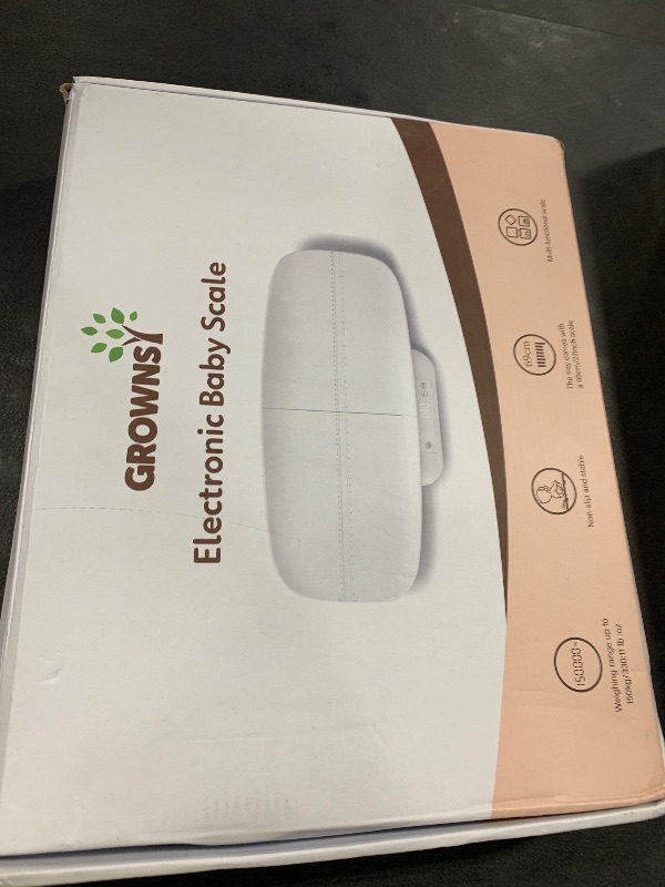 Photo 1 of Baby Scale, Multifunctional Baby Weight Scale, Pet Scale for Puppy, Cat, Adult Scale Up to 330lbs, Accurate Digital Scale with Hold Function, 27-inch Height Measurement, 5 Units, LED Screen
