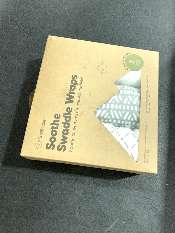 Photo 1 of KeaBabies 3-Pack Organic Baby Swaddle Sleep Sacks - Swaddles for Newborns, Infant 0-3 Months, Baby Girls, Boys, Soft & Snug Newborn Sleep Sack, Nursery Swaddling Blankets (Nordic)