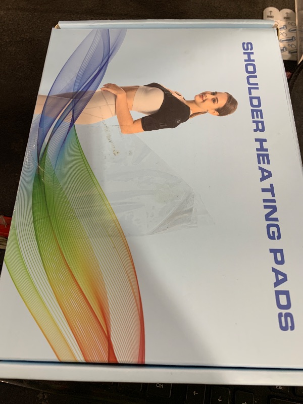 Photo 1 of Shoulder Heating Pad,Jade Rotator Cuff Heated Shoulder Wrap for Rotator Cuff Pain 3 Adjustable Heat