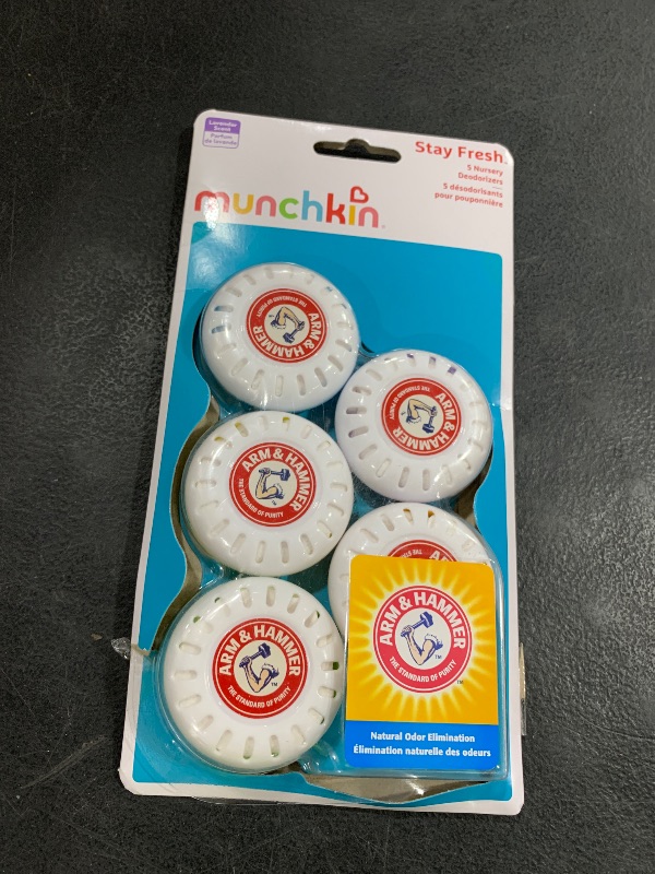 Photo 1 of Munchkin® Arm and Hammer Nursery Fresheners, Assorted Scents of Lavender or Citrus, 5 Count