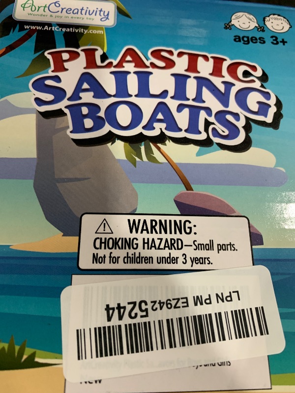 Photo 1 of ArtCreativity Toy Boats for Water Play, (4 Pack), Pool Toys for Toddlers 3-5, Floating Toddler Pool Toys, Plastic Sailing Toy Boats for Bathtub, Summer Beach Toys, Cute Party Favors for Boys & Girls