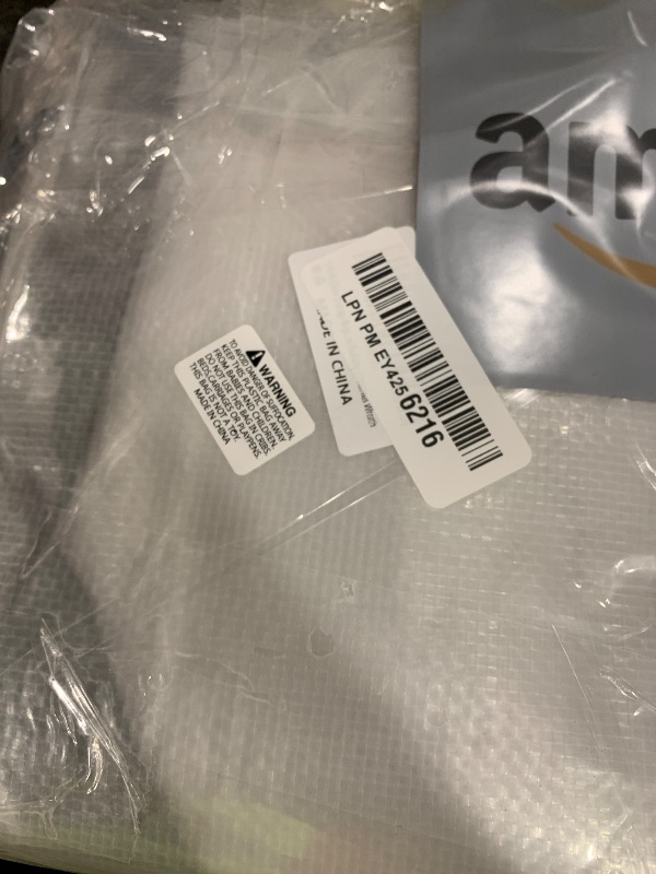 Photo 1 of 3 Pack Clear Storage Bags with Zipper and Handles, Blanket Bags For Closet Storage, Moving and Packing Supplies for College, Underbed Storage Organizer for Clothes Pillow Bedding Christmas Wreath
