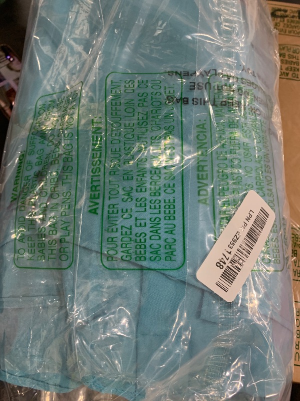 Photo 1 of MASTERCANOPY Patio Umbrella 9 ft Replacement Canopy for 8 Ribs-Turquoise Canopy Only