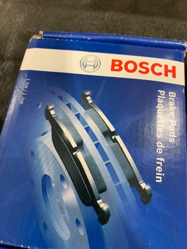 Photo 1 of BOSCH BE1879H Blue Ceramic Disc Brake Pad Set w/Hardware - Compatible with Select Lexus ES250, ES350, RX350, RX450h, UX200; Toyota Avalon, C-HR, Camry, Corolla Cross, Prius, RAV4, Venza + More; REAR