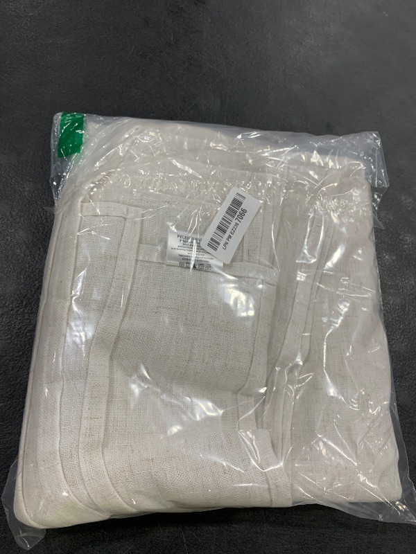 Photo 1 of H.VERSAILTEX Linen Table Cloths Rectangle 60 x 84 Inch Premium Tablecloth Spill-Proof Waterproof Table Cover for Dining Buffet Feature Extra Soft and Thick Fabric Wrinkle Free, White