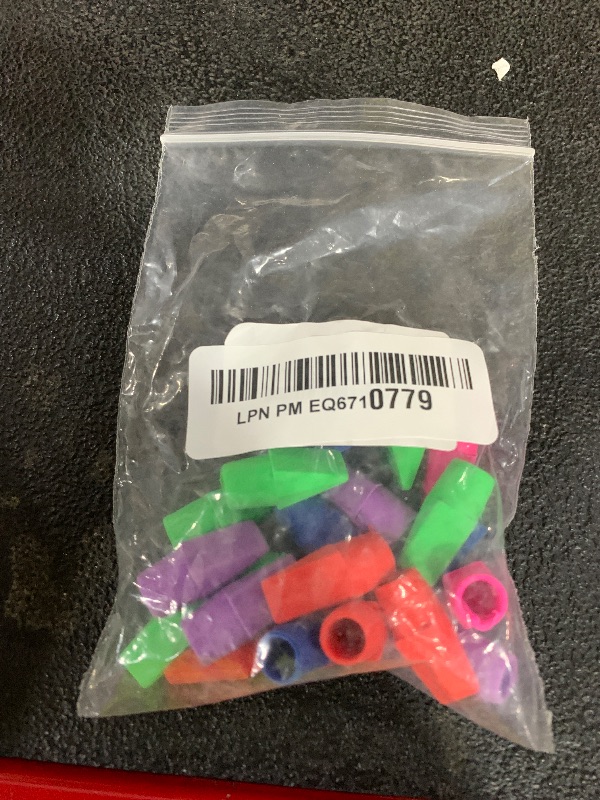 Photo 1 of 20 PCS Pencil Top Eraser, Pencil Erasers Set,Eraser Caps for Pencils,Cap Erasers for School,Classroom,Office,Kid (20)