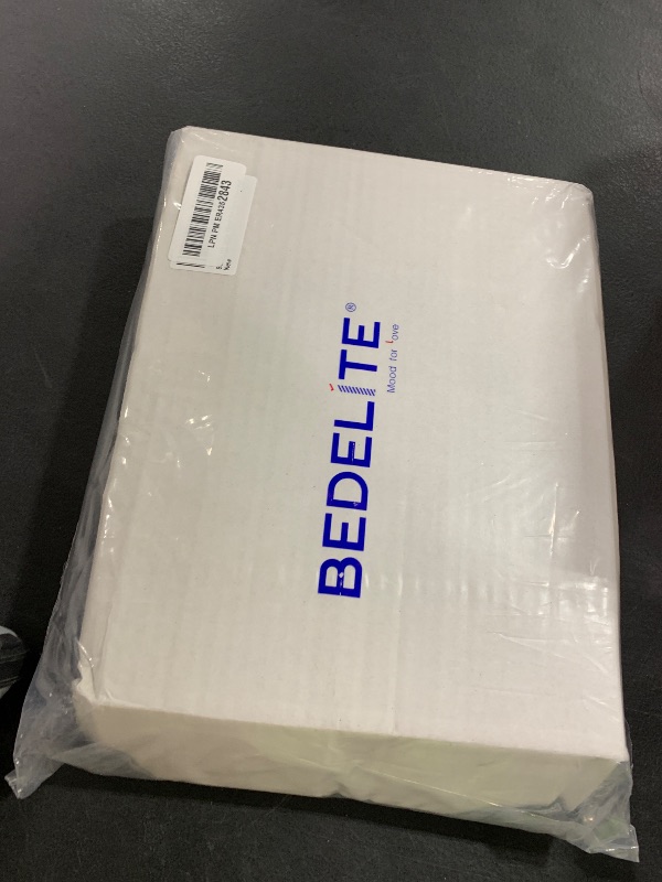 Photo 1 of BEDELITE Satin Sheets Full Size Bed Set, Luxury Soft Dark Grey Silky Sheets for Hair and Skin, Similar to Silk Bed Sheets Set 4 Pieces with 1 Deep Pocket Fitted Sheet, 1 Flat Sheet, and 2 Pillowcases