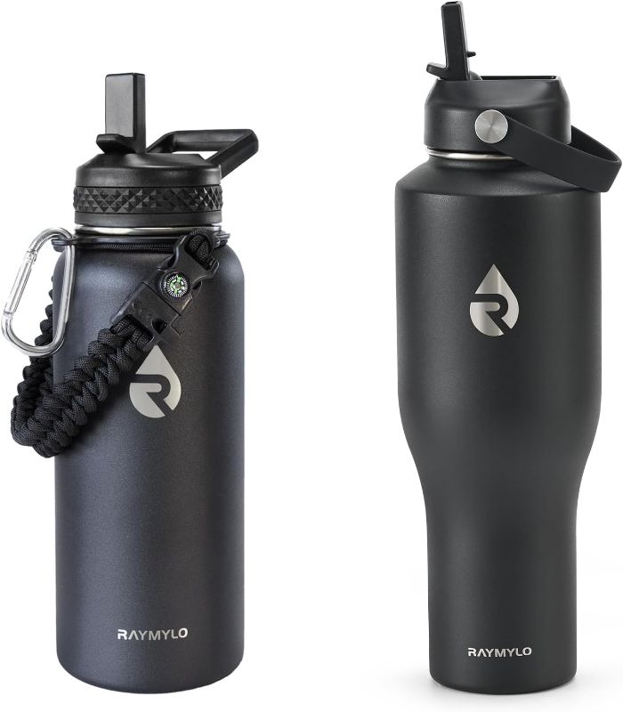 Photo 1 of Insulated Water Bottle 32oz (Magic Black
