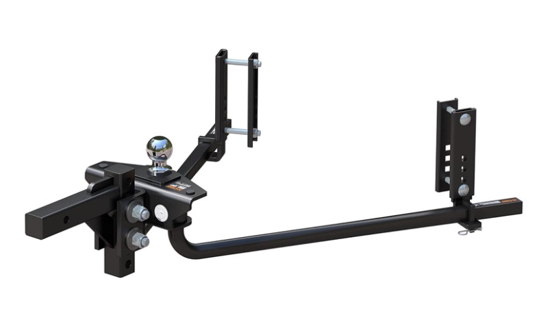 Photo 1 of CURT 17501 TruTrack 4P Weight Distribution Hitch with 4x Sway Control, Up to 15K, 2-In Shank, 2-5/16-Inch Ball