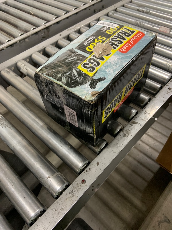 Photo 1 of 100 Count 55-60 Gallon Trash Bags, Sturdy & Tear-Resistant Commercial Can Liners 55 Gallon, Large Garbage Bags, Large Black Trash Bags for Commercial, Lawn and Leaf Bags